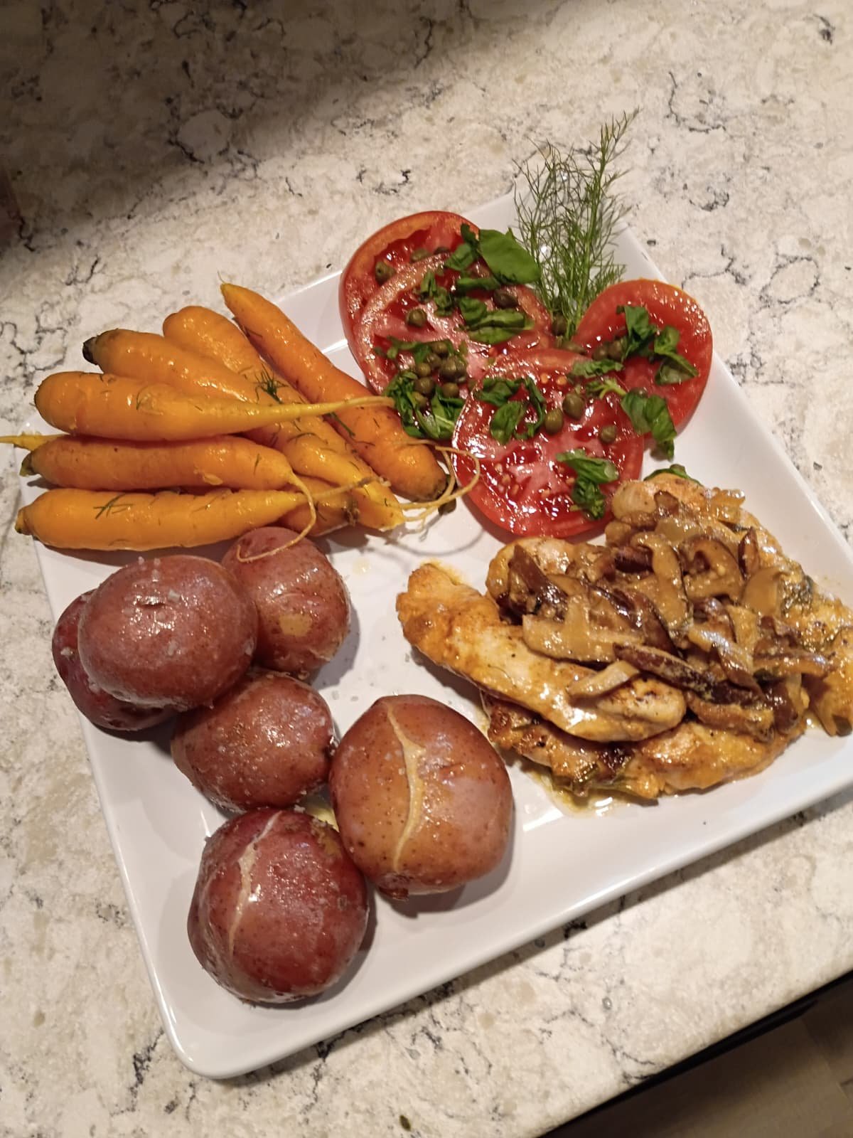 Prosecco Chicken made by Linda B.